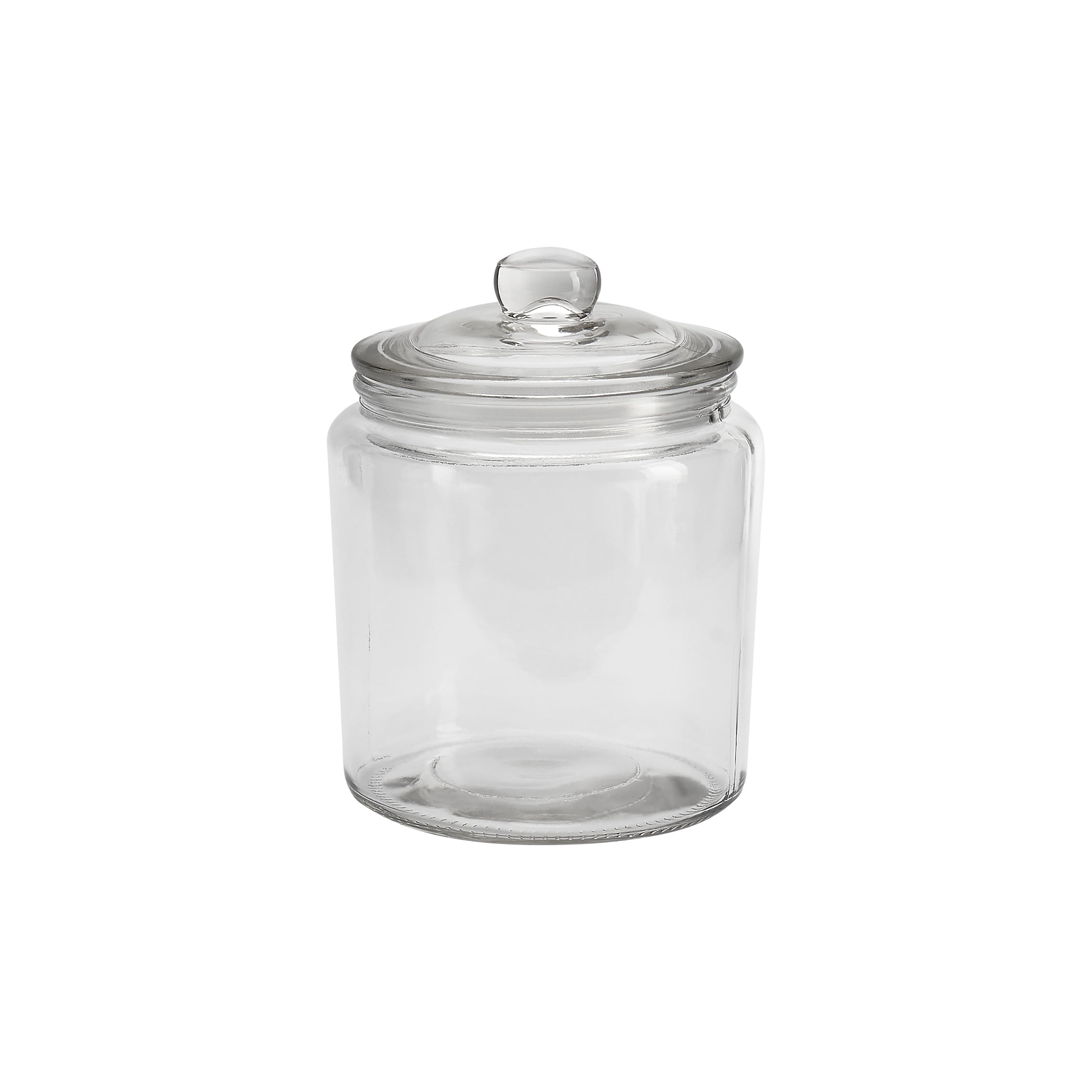 20 oz. Thick Elevation Apothecary Jars with Flat Glass Lids per dozen