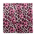 thumbnail image 2 of Yayeee Shower Curtain with Hooks 72"x72" Waterproof Fabric Bathroom Hanging Decor, Pink Floral Leopard Pattern, 2 of 5