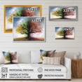 thumbnail image 4 of Designart "Tree Season Change II" Tree Floral Canvas Wall Art, 4 of 5
