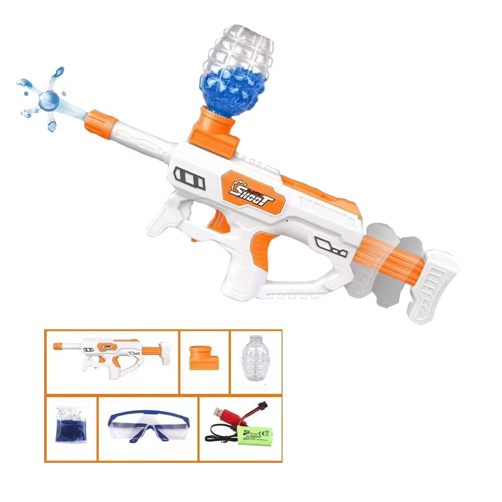 Hitnext Pro Electric Blaster with 50,000 Fluorescent Gel Balls Blaster Gun for Ages 14+ Teens Adults
