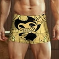 thumbnail image 2 of Bendy And The Ink Machine Mens Boxer Briefs Active Stretch Breathable Underwear, Comfortable Gym Boxer Briefs, 2 of 7
