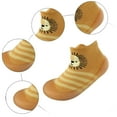 thumbnail image 3 of Mepaouo Baby Sock Shoes Infant Non Slip Walking Slippers Rubber Sole Girls Boys Crib Sneakers Yellow, 3 of 5