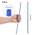 thumbnail image 2 of Uxcell ABS Styrene Stick Solid Bar Model for DIY Toys Building Making Architectural Model Making Blue 5Pcs 9/50" x 20", 2 of 7