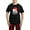 With Red Plaid Pant, variant on CafePress - Cute Holiday Penguin Men's Dark Pajamas - Men's Dark Loose Fit Cotton Pajama Set