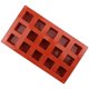 thumbnail image 1 of 15 cavidades molde cuadrado de silicona de 1,4 pulgadas, molde de cubo para hacer chocolate C, 1 of 5