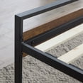 thumbnail image 5 of Rest Haven Ashland Metal and Wood Platform Bed, Full, Brown, 5 of 12