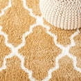 thumbnail image 6 of SAFAVIEH Berber Alastar Abstract Shag Area Rug, 2'3" x 8' Runner, Dark Beig/Ivory, 6 of 7