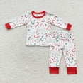 thumbnail image 1 of Ropa de dormir navideña para niños, camisetas de manga larga, conjunto de dinosaurios, pantalones, ropa de noche para bebés, venta al por mayor, 1 of 2