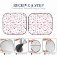 thumbnail image 6 of Haiem Cute Poodle Dog Car Windshield Sun Shade (2 Pieces) Foldable Windshield Sun Shade Car Accessories for Truck SUV Pickup-Medium, 6 of 7