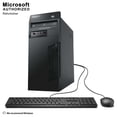 thumbnail image 4 of Gaming PC Lenovo Desktop RGB Computer Intel Quad I5 up to 3.6GHz + GeForce GTX 750 Ti 4G GDDR5, 16GB RAM, 512G SSD, RGB Keyboard & Mouse, WiFi & Bluetooth, DVD, Win 10 Pro Refurbished Grade A, 4 of 7
