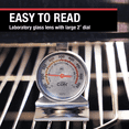 thumbnail image 3 of CDN Oven Thermometer ProAccurate®, Easy-to-Read 2" Dial, Stainless Steel Housing, Temperature Zones, Stand or Hang, Monitor Oven Temperatures, NSF Certified - DOT2, 3 of 8