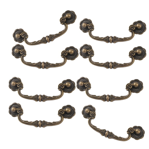 Quick Install bronze Furniture Handles 86mm Hole Center Ergonomic Hold Designs Pull set for Bedroom Living Room Study