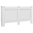 thumbnail image 3 of vidaXL Radiator Covers 2 pcs White 152x19x81.5 cm MDF, 3 of 5