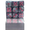 thumbnail image 3 of Chessex: Velvet Black/Red 12mm d6 Dice Block (36 Dice), 3 of 3