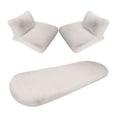 thumbnail image 2 of HOARBOEG 5 Sets Car Front Seat Cushion Soft Warm Faux Rabbit Winter Auto Seat Cover Plush Vehicle Seat Protector Pad With Non-Slip Backing Car Accessories, 2 of 5