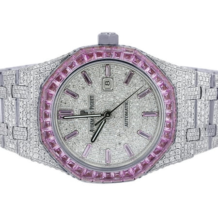 Audemars Piguet Royal Oak 37mm Steel VS Diamond Watch 17.5CT