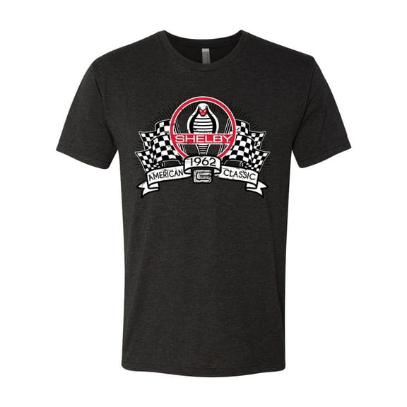 Wild Bobby Ford Shelby Vintage Checkered Flag Men Premium Tri Blend Tee