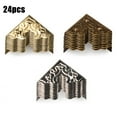thumbnail image 5 of 25mm Antique Furniture Metal Crafts Jewelry Box Corner Foot Wooden Case Corner, 5 of 5