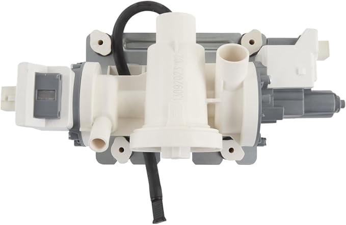 Whirlpool W11458345 Genuine OEM Washer Drain Pump Replacement Part - Replaces W10918608, W11316609, and W11319789