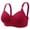 Wine, variant on Bras for Women,Comfortable Ribbed Knit Bra Top for Everyday Wear Soft Supportive Wirefree Underwear,Sports Bras for Women,,50