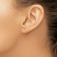 thumbnail image 3 of Inverness 24k Plated April Crystal Birthstone Earrings, 3 of 4