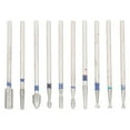 thumbnail image 2 of Nail Bits, Durable Wearproof Nail Drill Bit Set Wide Application High Hardness Silicon Carbide Safe Convenient  For Nail Salon For Home, 2 of 8