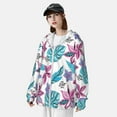 thumbnail image 5 of Balery Hawaiian Style Men's Women's UPF 50+ Sun Protection Lightweight Hoodie Performance Long Sleeve Shirt for Fishing Running-X-Large, 5 of 9