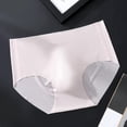thumbnail image 2 of Men's Seamless Ice Silk Briefs, Lightweight No-Show Stretch Underwear, 2 of 8