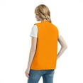 thumbnail image 4 of TOPTIE 5 Pack Volunteer Vest Waiter Bartender Work Uniform, Supermarket Clerk Workwear-Orange-L, 4 of 7