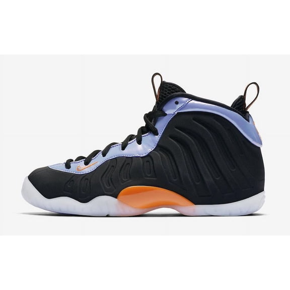 Kids Nike Little Posite One GS Twilight Pulse Total Orange White Black