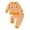 Yellow, variant on New Born Clothes Baby Boy Toddler Baby Boy Fall Winter Clothes Graphic Long Sleeve Sweatshirt Pullover Tops + Joggers Pants Outfit Set 18 Month Boy Clothes,Orange