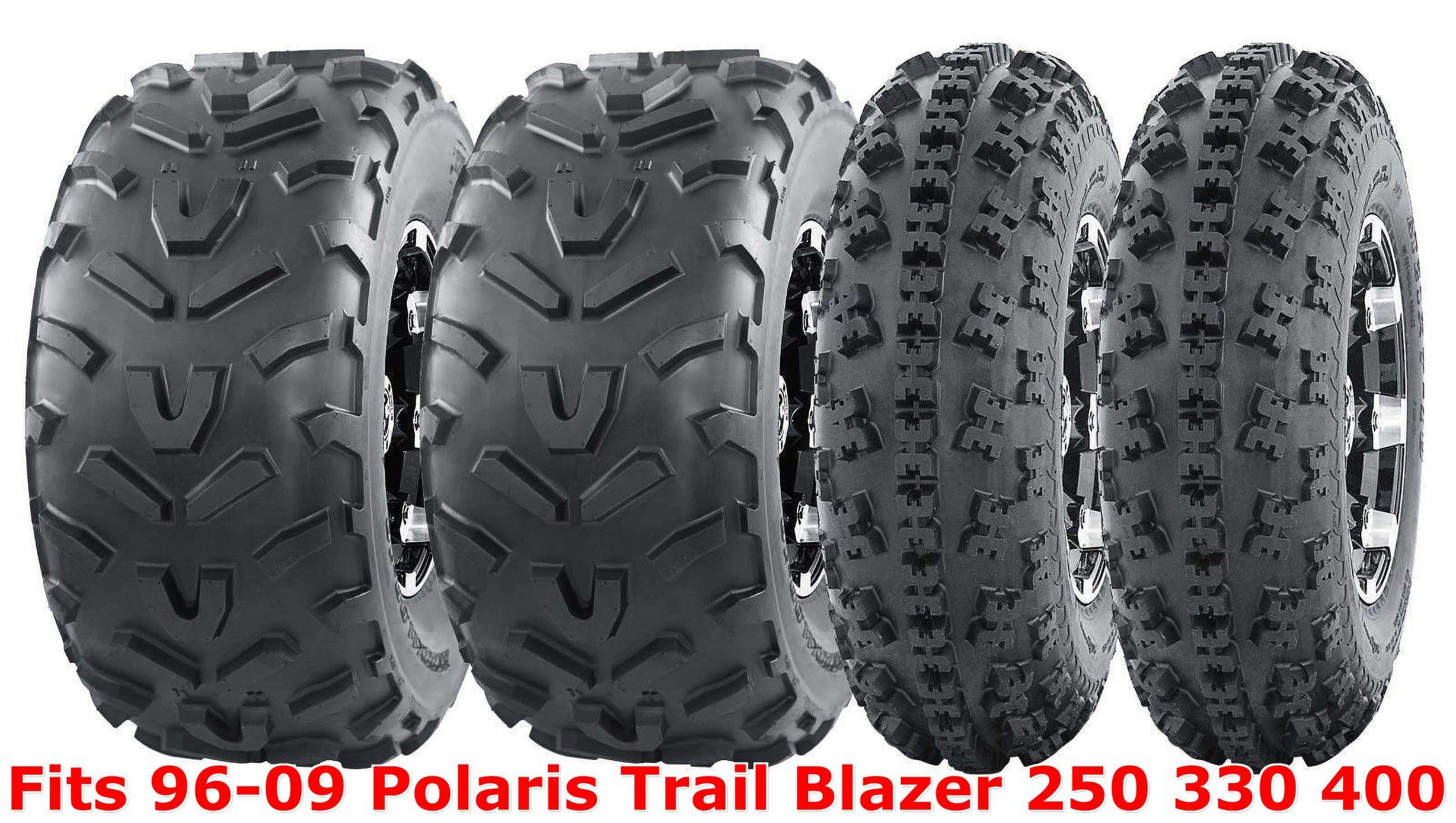 Set 2 WANDA ATV Front Tire Set 23x7-10 for 96-09 Polaris Trail Boss 250 325 330 