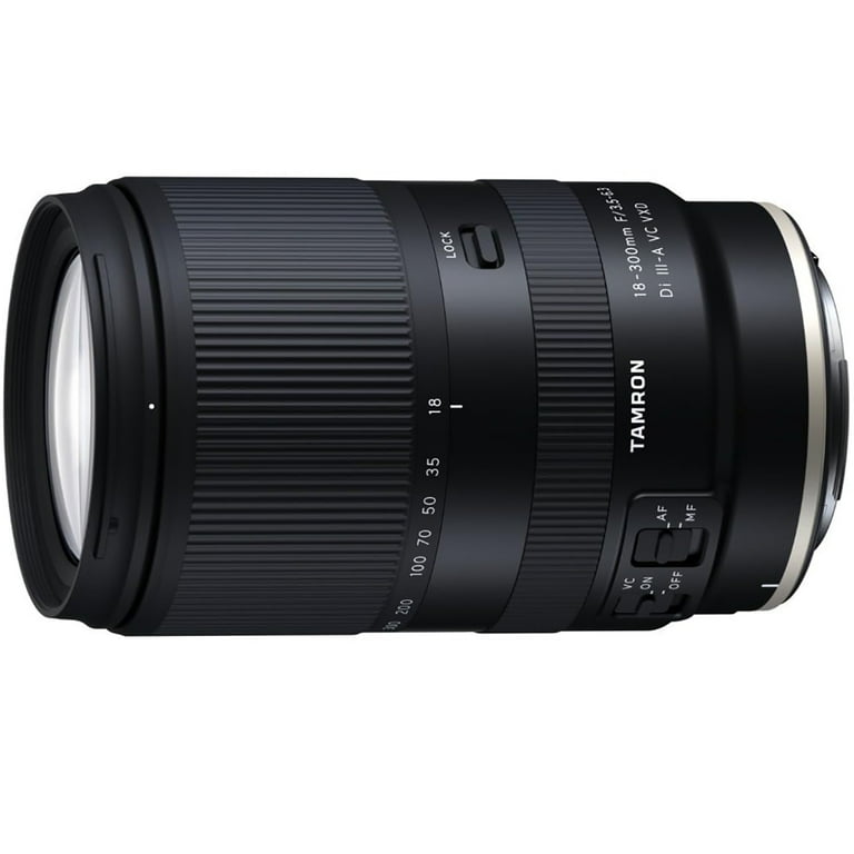 Tamron 18-300mm f/3.5-6.3 Di III-A VC VXD All-in-One Zoom Lens for