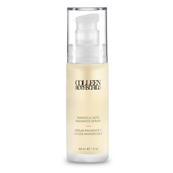COLLEEN ROTHSCHILD Mandelic Acid Radiance Serum | Highly Effective Alpha Hydroxy Acid (AHA) | Improves Hyperpigmentation, Fine Lines, Texture & Tone| Unclogs Pores (1 fl oz)