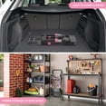 thumbnail image 5 of Yacona 3-in-1 Folding Hand Truck, Foldable Dolly Cart with Wheels Heavy Duty, Convertible Hand Cart for Moving with Retractable Handle, Pink, 5 of 7