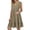 Womens Dress 12#Light Green, variant on oqasdz Women's Casual Dress Sleeveless V Neck Flowy Ruffles Solid Color T Shirt Dress Lightweight Relaxed Loose Summer Dress, L