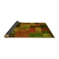 thumbnail image 2 of Ahgly Company Indoor Rectangle Oriental Yellow Modern Area Rugs, 2' x 4', 2 of 4