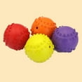 thumbnail image 6 of Walbest Squeaky Dog Toy Ball Reliable Rubber Squeaker Fun Interactive Toys Puppy Chew Toys Beach Outdoor Dog Ball for Large and Small Dog (Tennis Shape), 6 of 7
