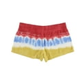 thumbnail image 2 of P.J. Salvage Womens Ombre Tye-Dye Pajama Shorts, Multicoloured, Small, 2 of 2