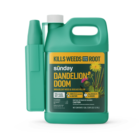 Sunday Dandelion Doom Broadleaf Herbicide Gallon Sprayer 1 gal/128 oz.