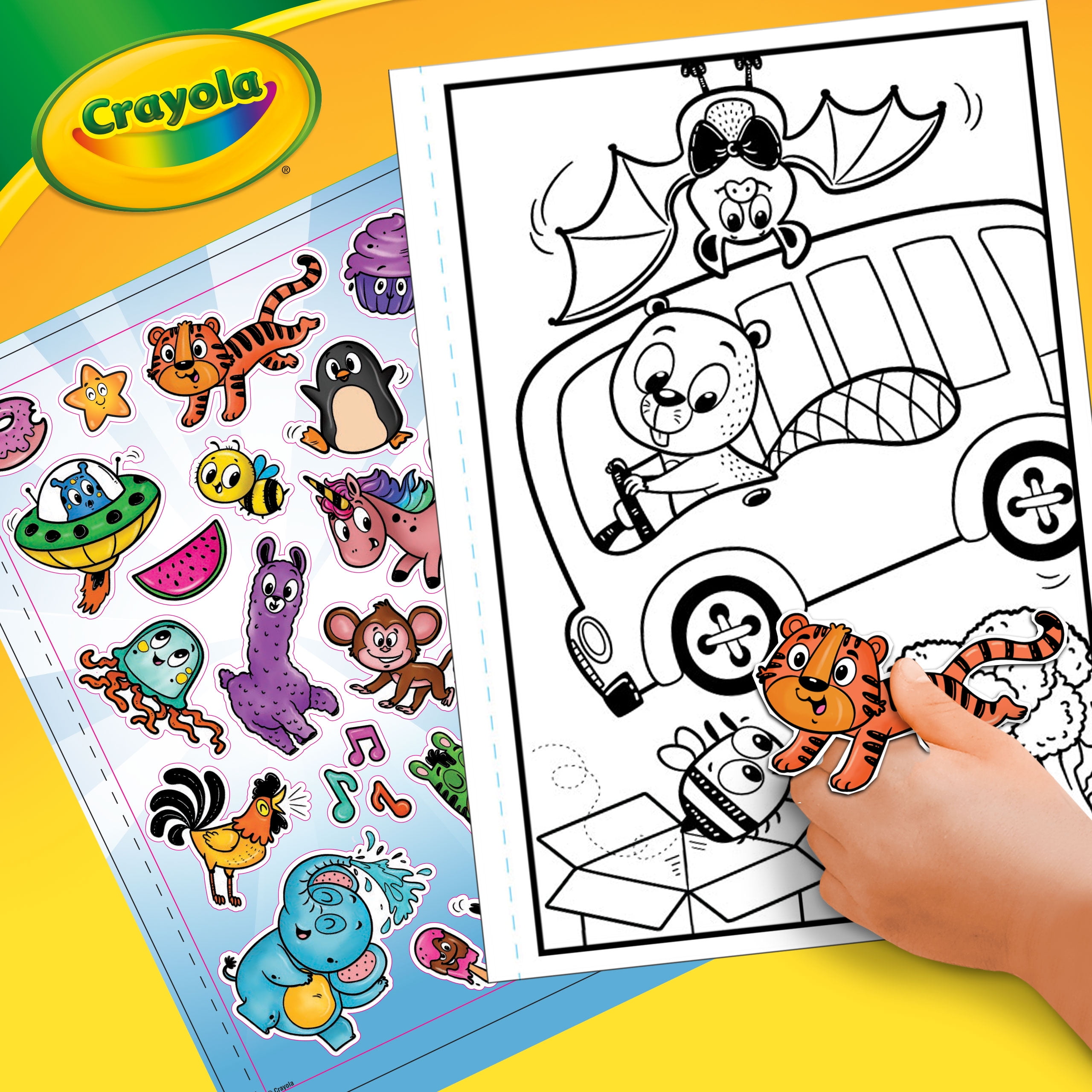 Crayola Color Wonder Alpha Pets, Mess Free Coloring for Toddlers, Alphabet  Coloring Pages, Gift for Kids, Stocking Stuffers, Ages 3+ [