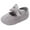 Gray, variant on Baby Shoes 12-18 Months Toddler Kid Baby Girls Princess Cute Toddler Solid Color Bow-Knot Soft Sole Shoes Baby Slip On Shoes
