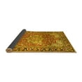 thumbnail image 2 of Ahgly Company Indoor Rectangle Medallion Yellow Traditional Area Rugs, 7' x 10', 2 of 4