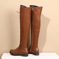 thumbnail image 5 of B91xZ Riding Boots Women Knee High Stretchy Fashion Boots,Brown 9, 5 of 5