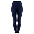 thumbnail image 4 of KaLI_store Work Pants for Women High Waisted Leggings for Women - Buttery Soft Second Skin Yoga Pants Navy,S, 4 of 5