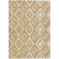 thumbnail image 2 of Addison Rugs Chantille Indoor/Outdoor Transitional Diamonds Gold Washable Rectangle Rug, 2'6" x 3'10", 2 of 6