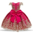 thumbnail image 3 of Robe de Fête pour Filles Robe de Concours Anniversaire Mariage Fête Robe pour Occasion Spéciale, 3 of 7