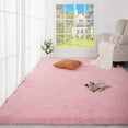 thumbnail image 3 of YouLoveIt Soft Area Rugs Fluffy Carpets Furry Floor Rugs Soft Shaggy Rugs Fluffy Bedroom Carpet Rectangle Durable Plush Fuzzy Area Rugs for Living Room Bedroom Dorm Kids Room, 3 of 5