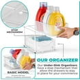 thumbnail image 3 of 2 Tier Under Sink Organizer with Mesh Sliding Drawers for Bathroom and Kitchen Storage, 3 of 7