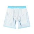 thumbnail image 4 of MADHERO Mens Swim Trunks Ombre Quick Dry Beach Shorts with Mesh Lining 5 inch Water Blue Size s, 4 of 7